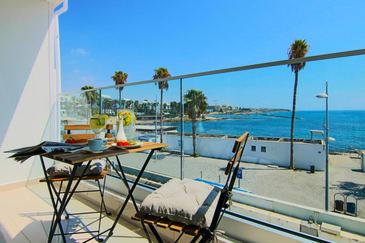 Ferienwohnung Phaedrus Living: Seaview Gold Flat Lighthouse 48 Paphos Exterior foto