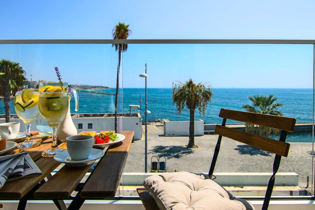 Ferienwohnung Phaedrus Living: Seaview Gold Flat Lighthouse 48 Paphos Exterior foto