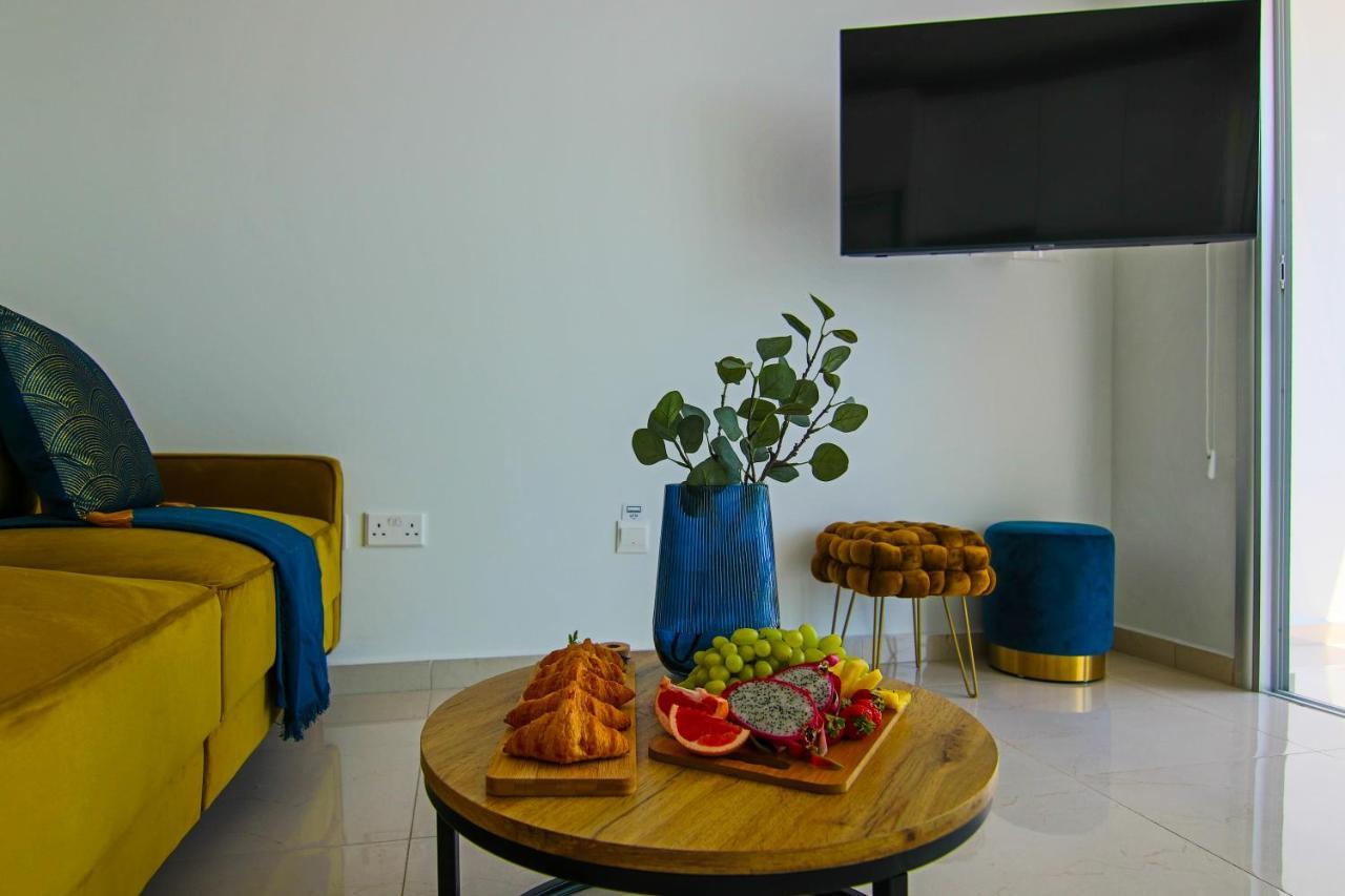 Ferienwohnung Phaedrus Living: Seaview Gold Flat Lighthouse 48 Paphos Exterior foto